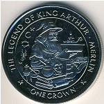 Isle of Man, 1 крона, 1996