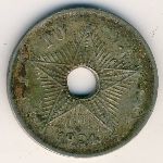 Бельгийское Конго, 10 сентим (1921 г.)