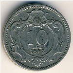 Австрия, 10 геллеров (1892&ndash;1911 г.)