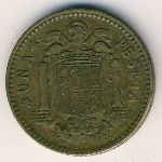 Spain, 1 песета, 1963