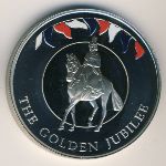 Фолклендские острова, 50 пенсов (2002 г.)