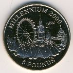 Gibraltar, 5 фунтов, 1998