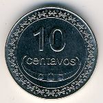 East Timor, 10 centavos, 2003&ndash;2004