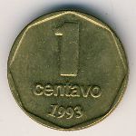 Argentina, 1 centavo, 1992–1993