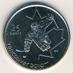 Canada, 25 cents, 2009