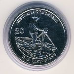 Австралия, 20 центов (2011 г.)