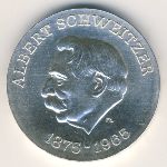 German Democratic Republic, 10 марок, 1975