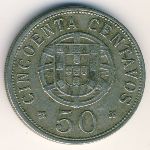 Angola, 50 сентаво, 1928