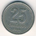 Аргентина, 25 сентаво (1994 г.)