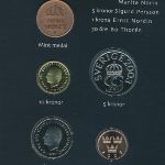 Sweden, Набор монет, 2003