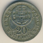 Sao Tome and Principe, 20 centavos, 1929
