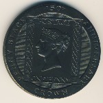 Isle of Man, 1 крона, 1990