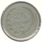 Dominican Republic, 2 1/2 centavos, 1882