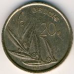 Belgium, 20 франков, 1980&ndash;1982