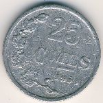 Luxemburg, 25 сентим, 1954