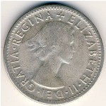 Австралия, 1 шиллинг (1953&ndash;1954 г.)