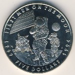 Marshall Islands, 5 dollars, 1994