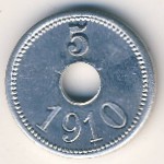 Гренландия, 5 эре (1910 г.)