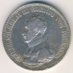 Prussia, 1 талер, 1818