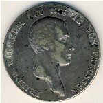 Prussia, 1 талер, 1814
