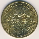 Гавайские острова, 1 доллар (1975 г.)