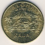 Гавайские острова, 1 доллар (1975 г.)