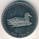 Остров Гоф, 10 пенсов (2009 г.)