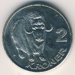 Гренландия, 2 кроны (2010 г.)