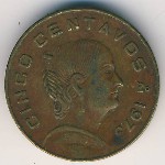 Mexico, 5 сентаво, 1973