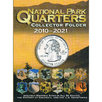 Альбом для монет США(25 центов, «Национальные парки») 2010-2021. 
