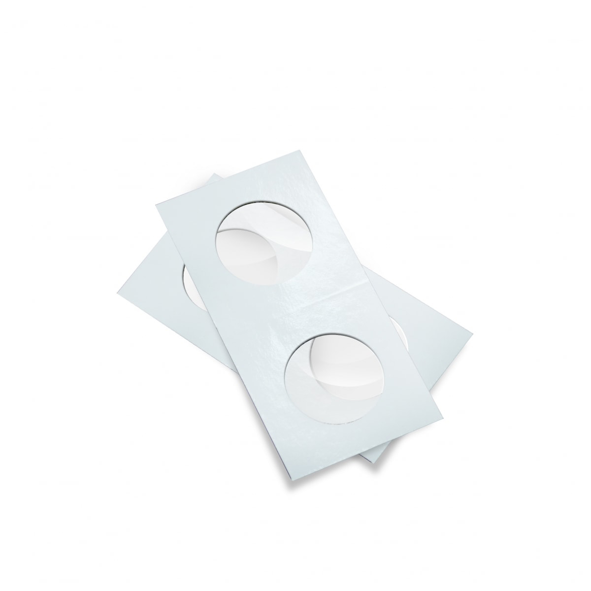 Холдеры для монет «По скрепку» 37 мм (50 шт.)