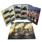 Альбом для монет Силенда: Лучшие Паровозы Российской империи - СССР