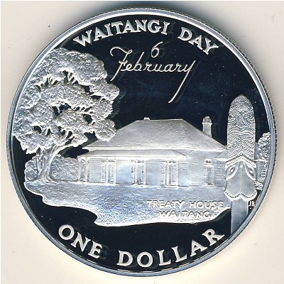 Новая Зеландия, 1 доллар (1977 г.)