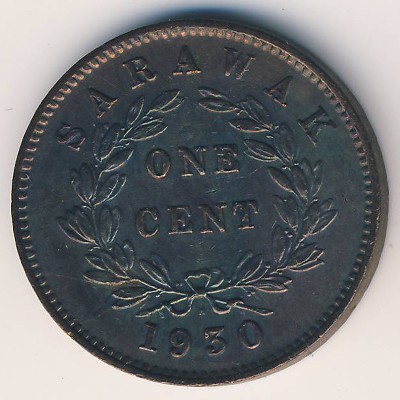 Саравак, 1 цент (1930 г.)