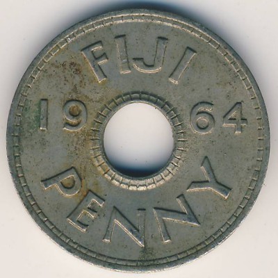 Фиджи, 1 пенни (1964 г.)