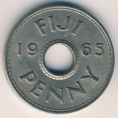 Фиджи, 1 пенни (1965 г.)