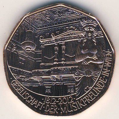 Австрия, 5 евро (2012 г.)