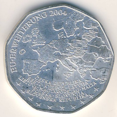 Австрия, 5 евро (2004 г.)