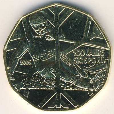 Австрия, 5 евро (2005 г.)