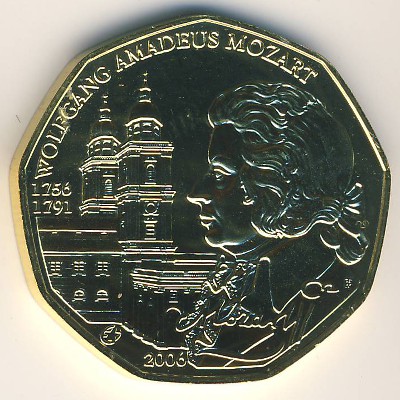 Австрия, 5 евро (2006 г.)