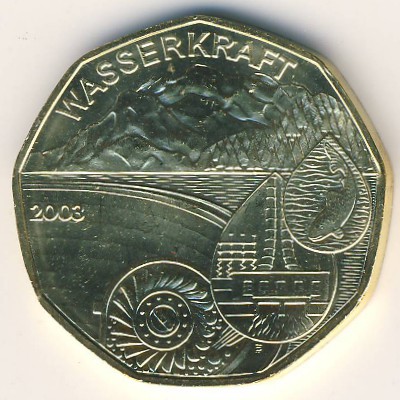 Австрия, 5 евро (2003 г.)