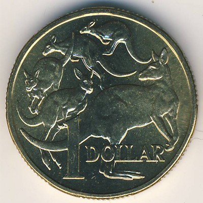 Австралия, 1 доллар (1990 г.)