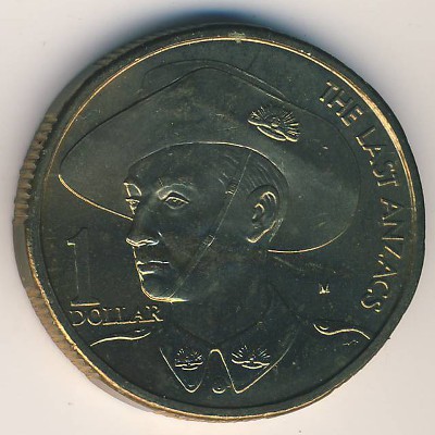 Австралия, 1 доллар (1999 г.)