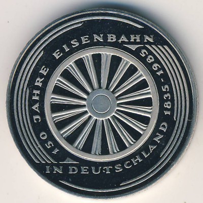 ФРГ, 5 марок (1985 г.)