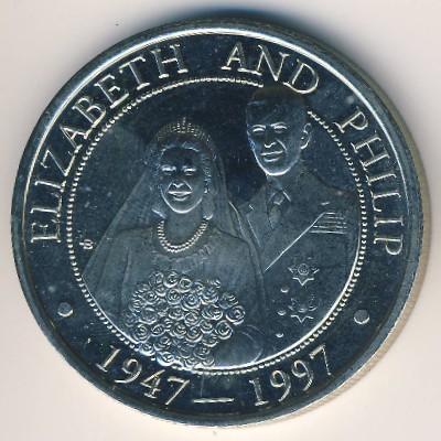 Теркс и Кайкос, 5 крон (1997 г.)