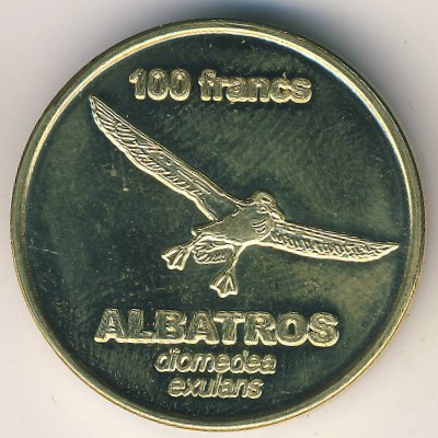 Французские Южные и Антарктические Территории., 100 франков (2011 г.)