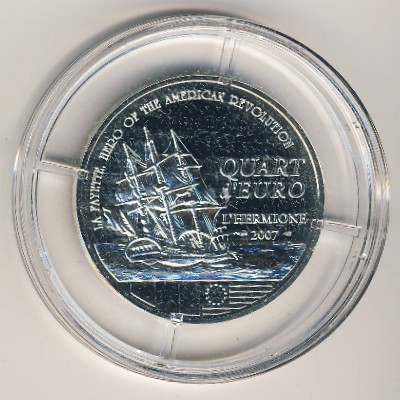 Франция, 1/4 евро (2007 г.)