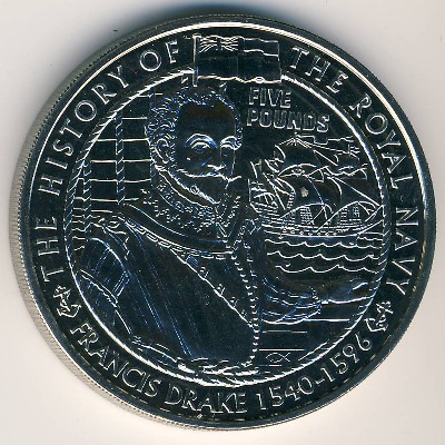 Джерси, 5 фунтов (2003 г.)