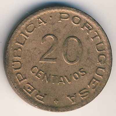 Ангола, 20 сентаво (1948 г.)