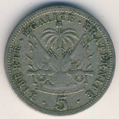 Гаити, 5 сентим (1905 г.)